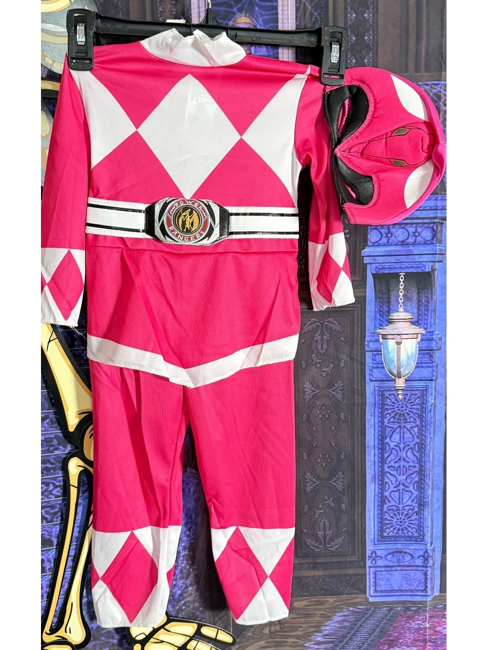 Disguise Pink Ranger Toddler Costume, Size 2T Officially Licensed Pink Outfit